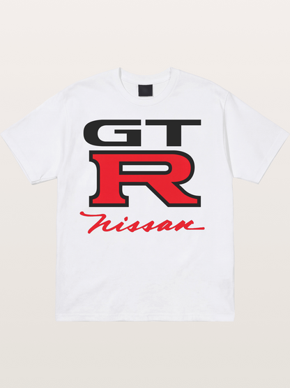 Nissan GT-R Bold Logo Cotton T-shirt