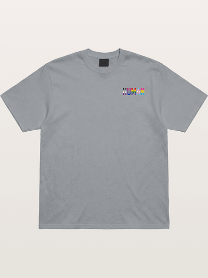 Human Pride Typography Art Gildan T-shirt