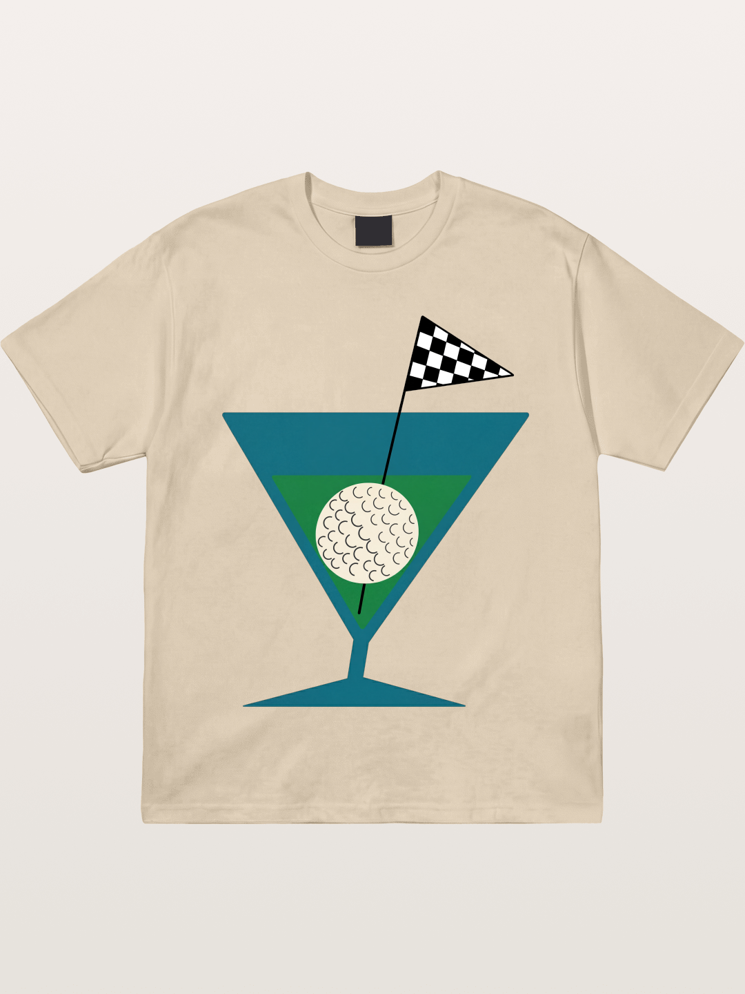 Golf Martini Gildan T-shirt