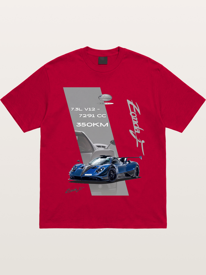 Pagani Zonda Technical Print Gildan T-shirt