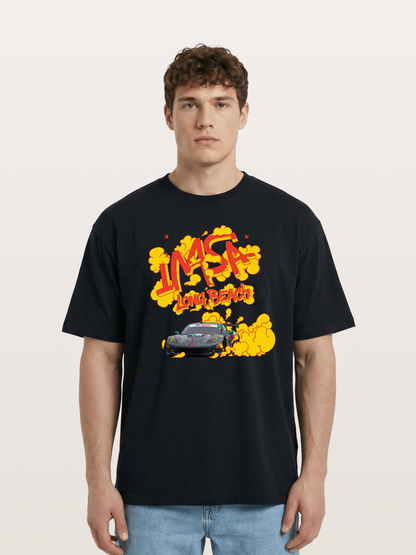 IMSA Long Beach Race Graphic Cotton T-shirt