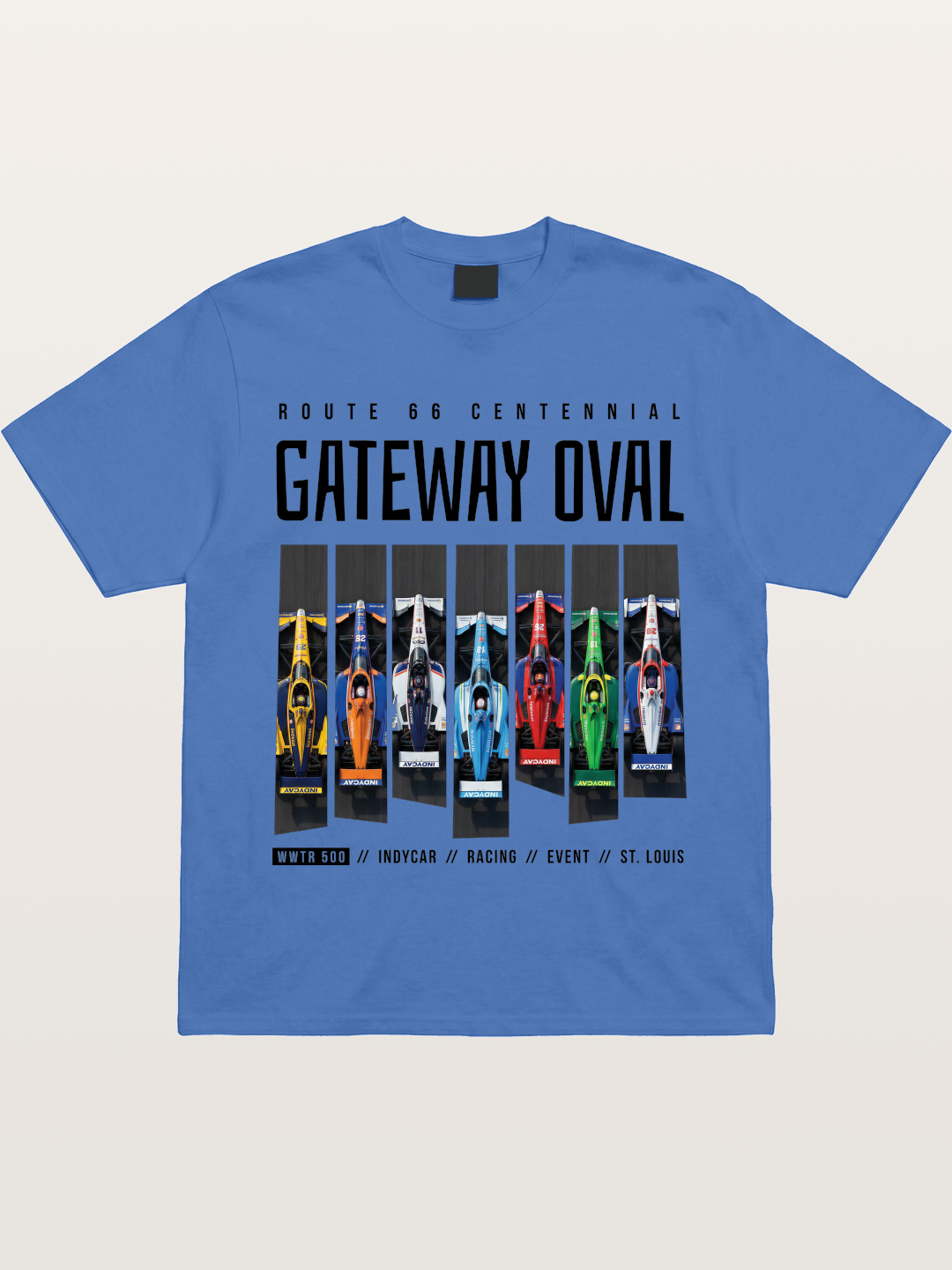 Vertical Grid Gateway Oval Art Gildan T-shirt