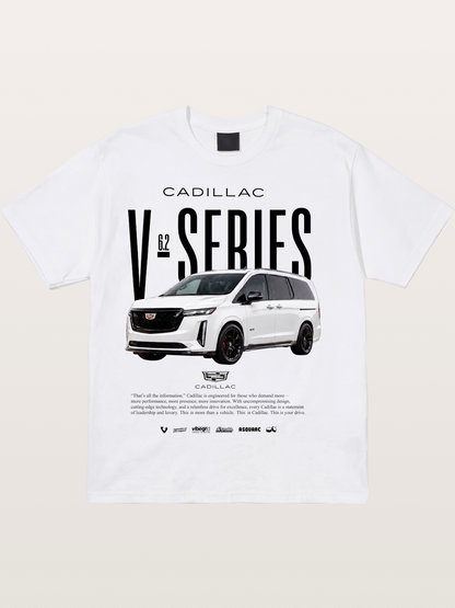 Cadillac V-Series SUV Graphic Cotton T-shirt