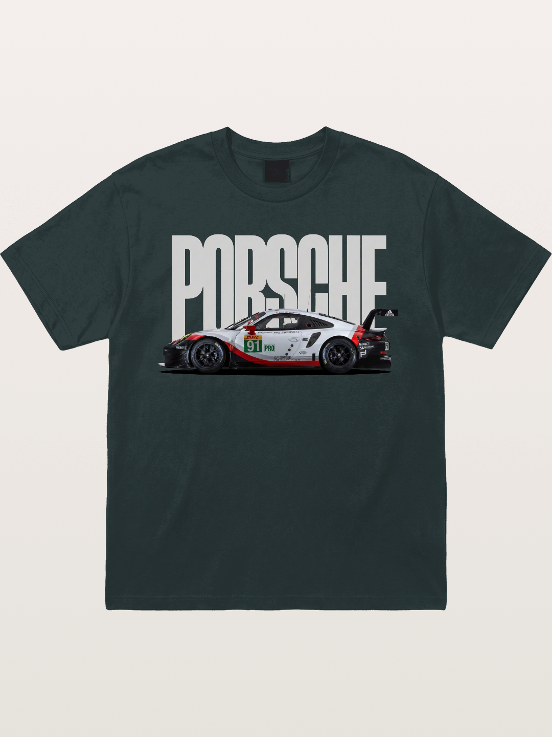 Porsche 911 Race Livery Poster Gildan T-shirt
