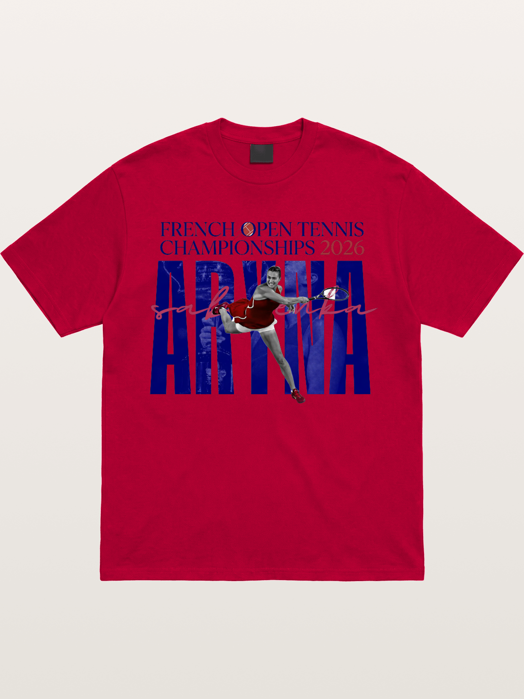 Aryna Sabalenka French Open Design Gildan T-shirt