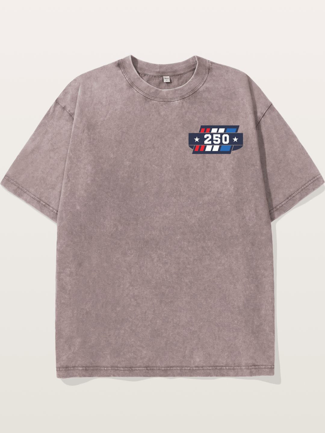 250th Anniversary Star Stripes Badge Washed T-shirt