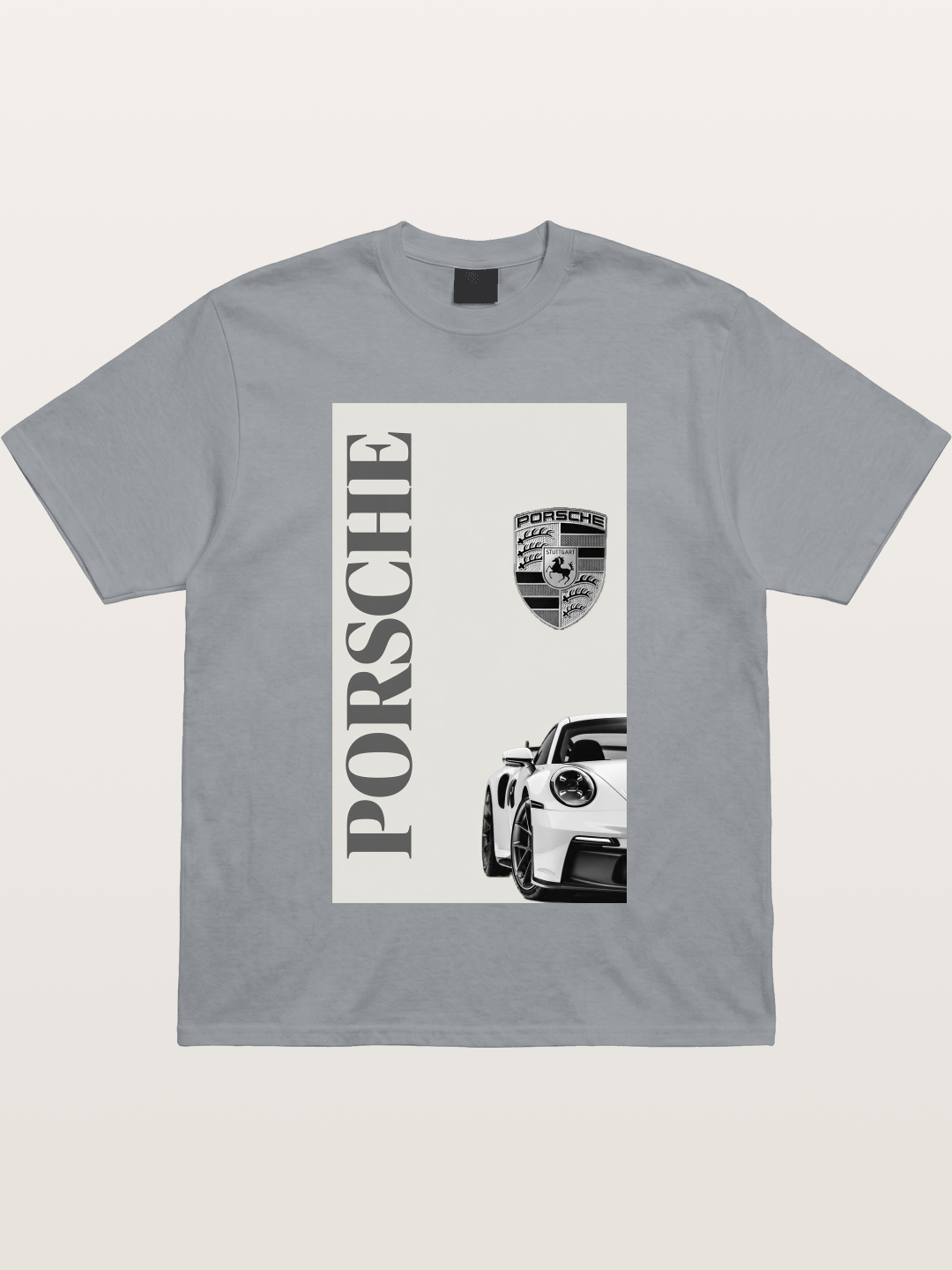 Porsche Minimal Emblem Art Gildan T-shirt