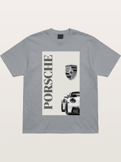 Porsche Minimal Emblem Art Gildan T-shirt