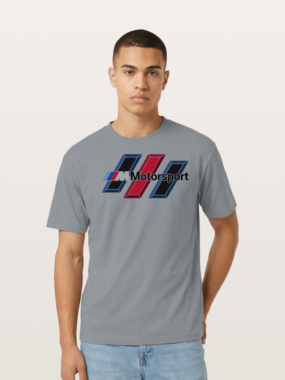 BMW M Motorsport Badge Art Cotton T-shirt