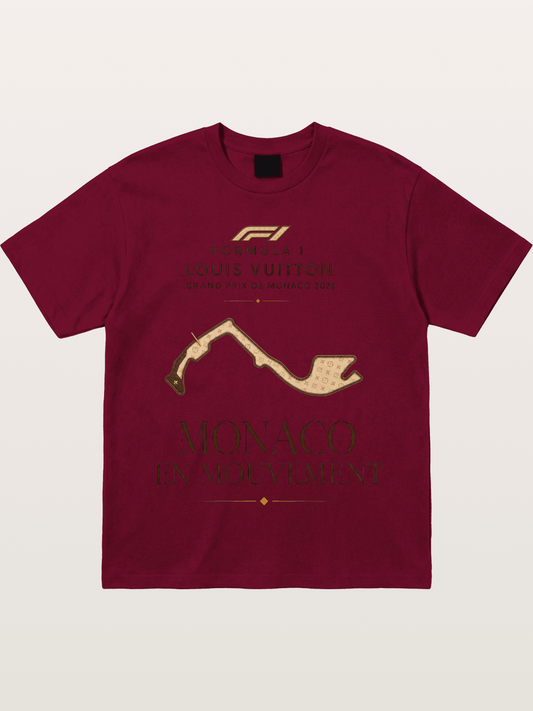 LV Monaco Track Pattern Art Gildan T-shirt