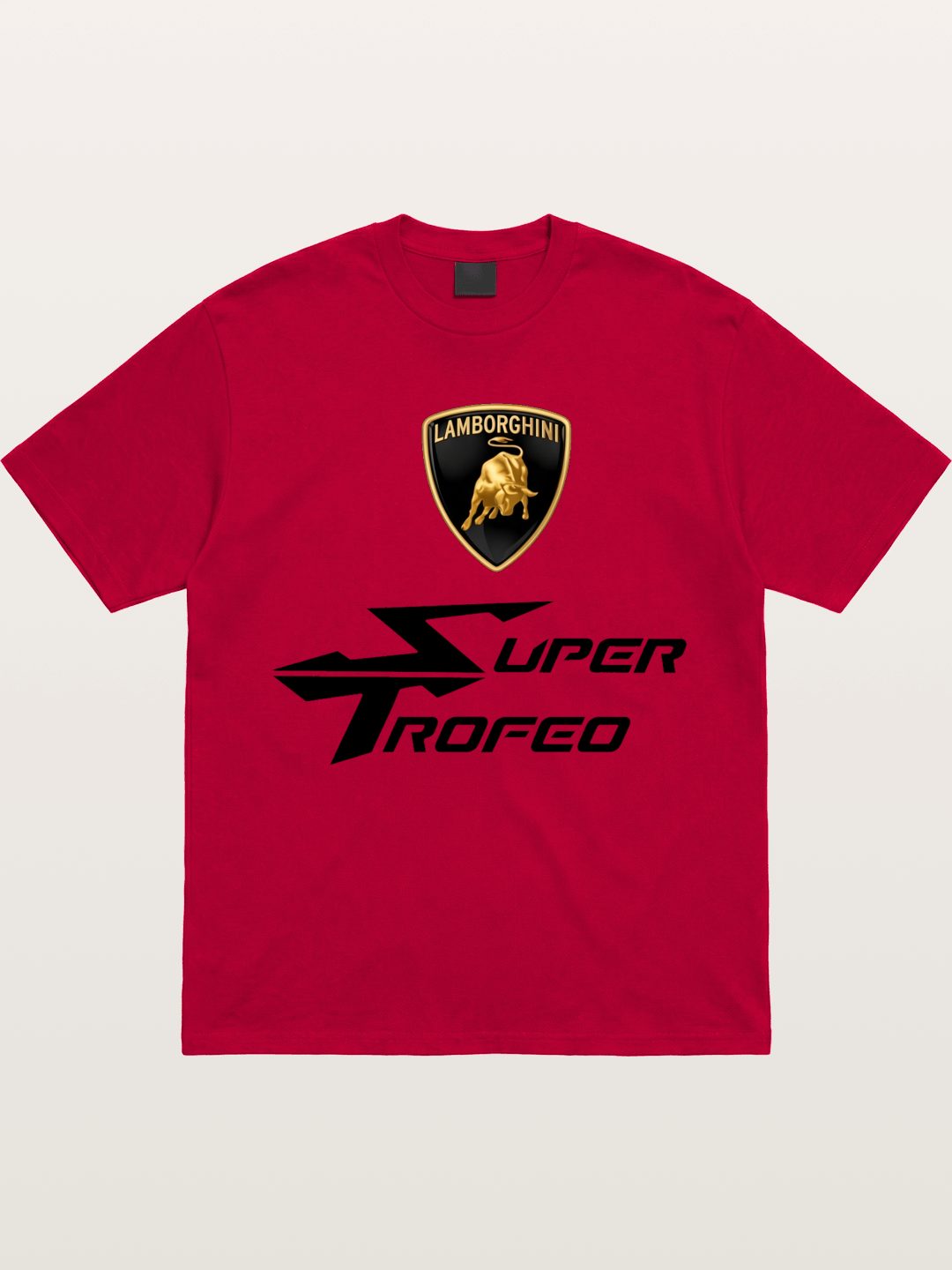 Lamborghini Super Trofeo Emblem Set Gildan T-shirt