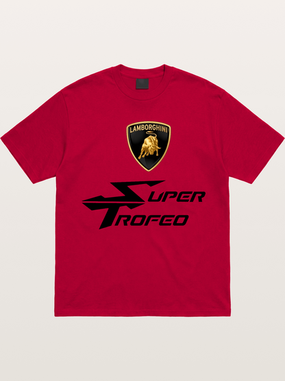 Lamborghini Super Trofeo Emblem Set Gildan T-shirt