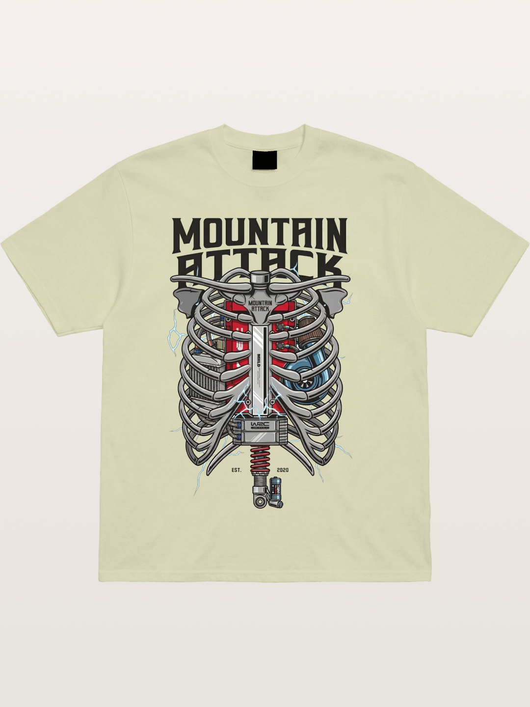 Rib Cage Cotton T-shirt