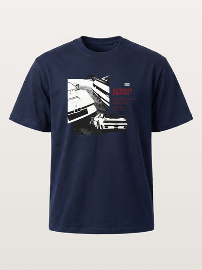 Vintage BMW M3 Black White Card Cotton T-shirt