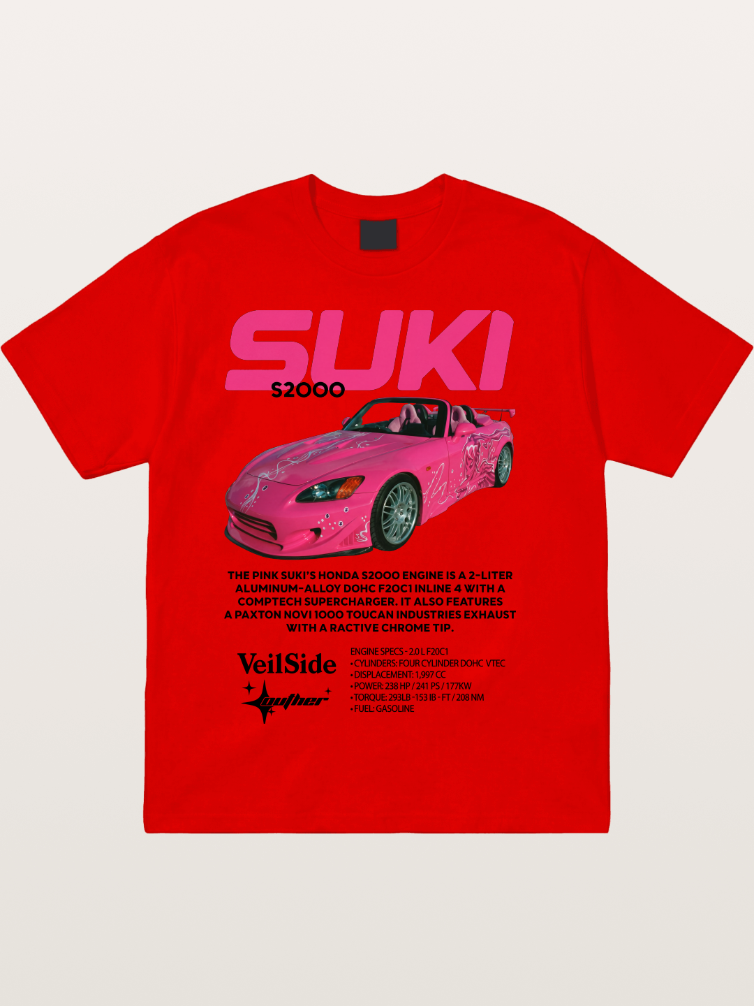 Suki's S2000 Fast & Furious Cotton T-shirt