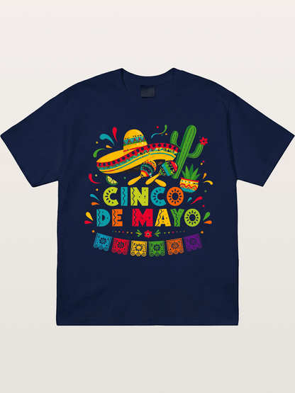 Cinco De Mayo Fiesta Art Gildan T-shirt