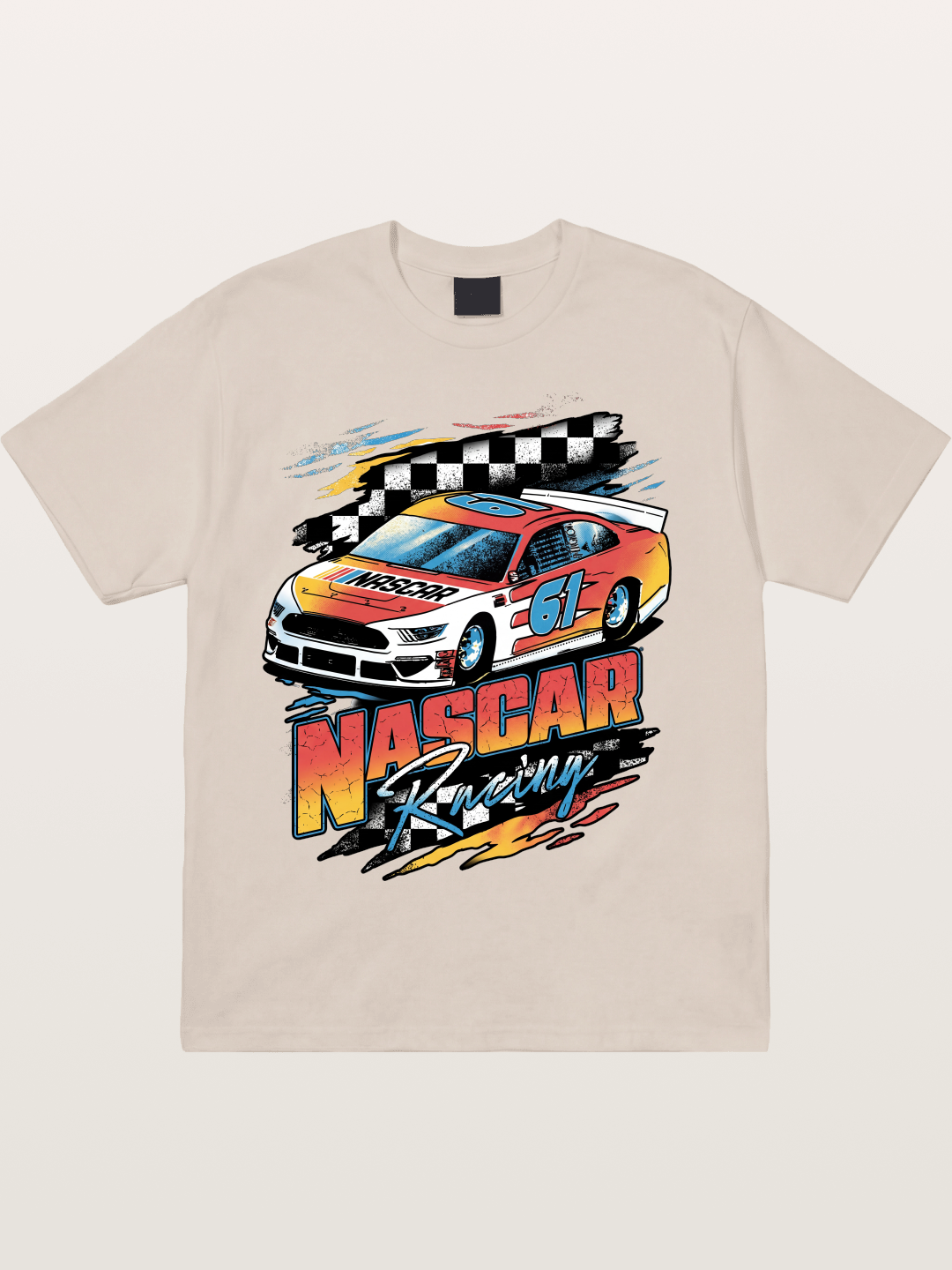 Stock Car Thunder Cotton T-shirt