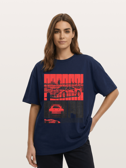 Red F40 Cotton T-shirt