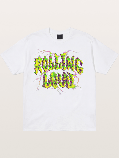 Rolling Loud Neon Lightning Art Cotton T-shirt
