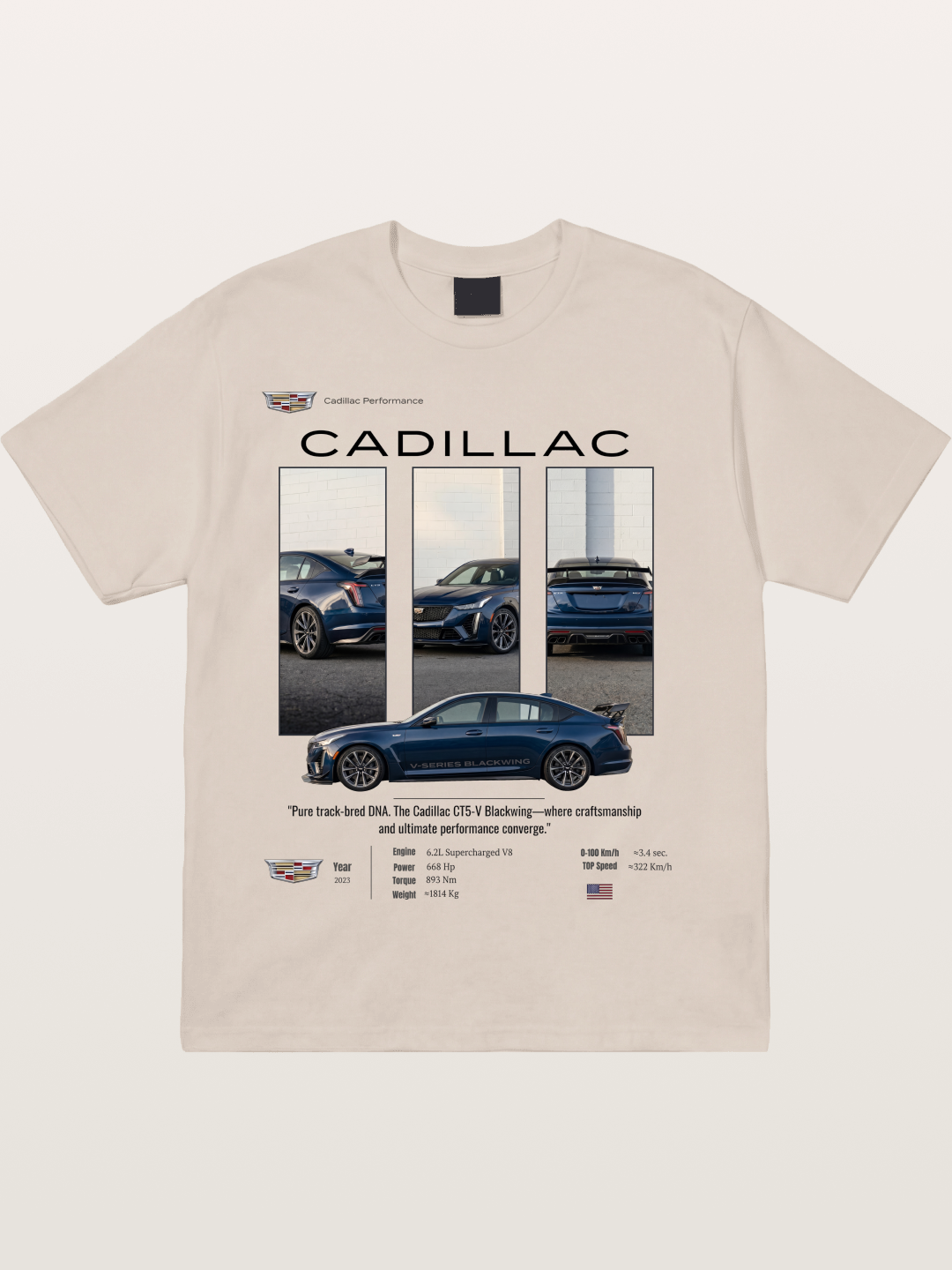 Cadillac Performance Legend Cotton T-shirt
