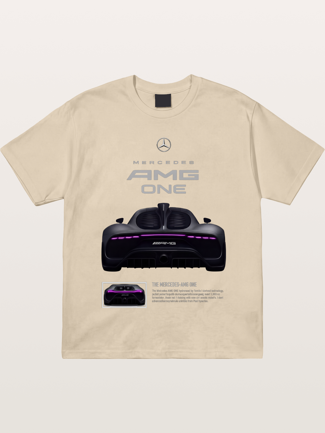 AMG One Purple Taillight Gildan T-shirt