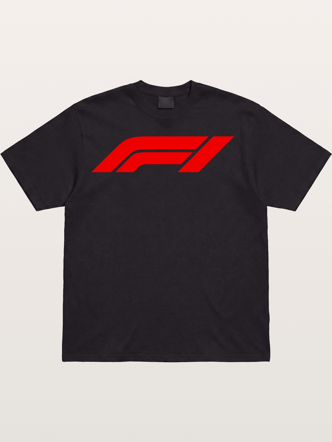 F1 Official Red Logo Cotton T-shirt