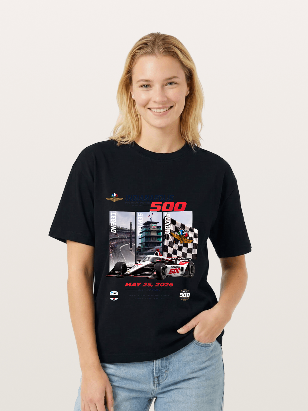 106th Indy 500 Race Day Art Gildan T-shirt