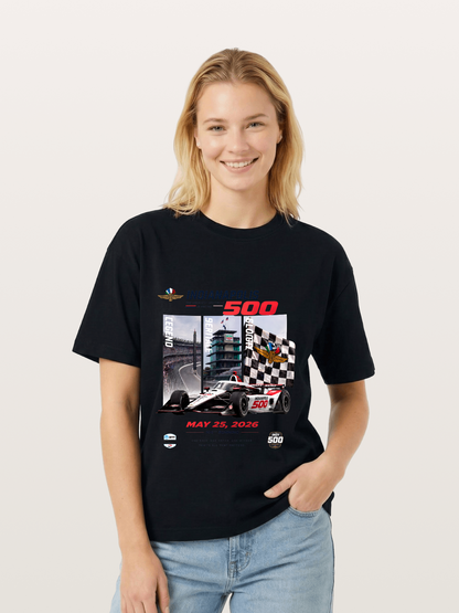 106th Indy 500 Race Day Art Gildan T-shirt