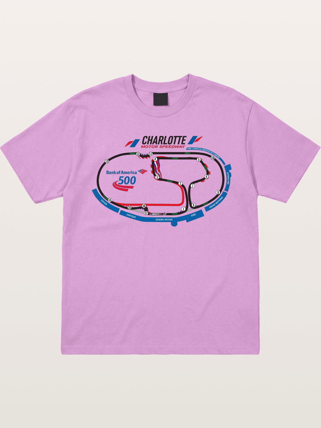 Charlotte Bank Of America 500 Gildan T-shirt