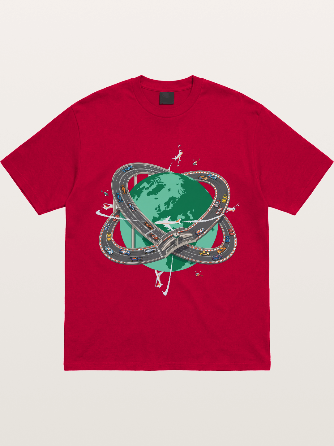 Earth Ring Road Racing Gildan T-shirt