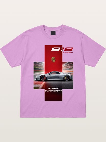 Porsche 918 Spyder Hybrid Supersport Gildan T-shirt