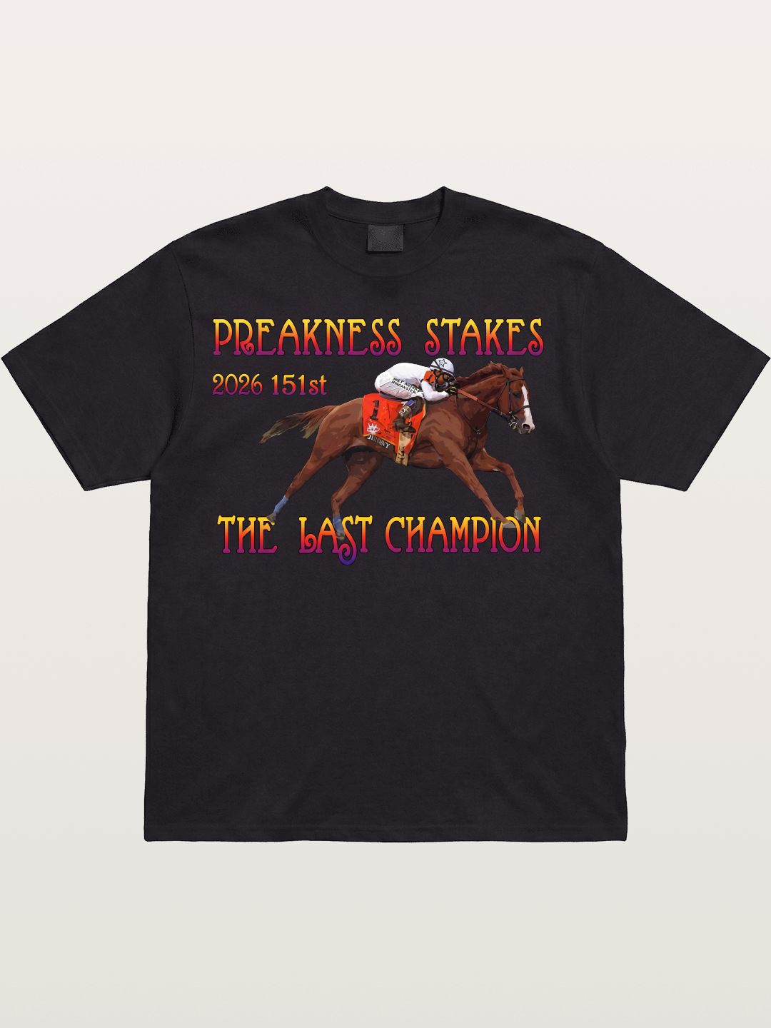 2026 Preakness Race Horse 1 Silks Cotton T-shirt
