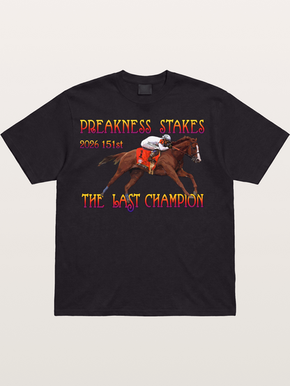 2026 Preakness Race Horse 1 Silks Cotton T-shirt