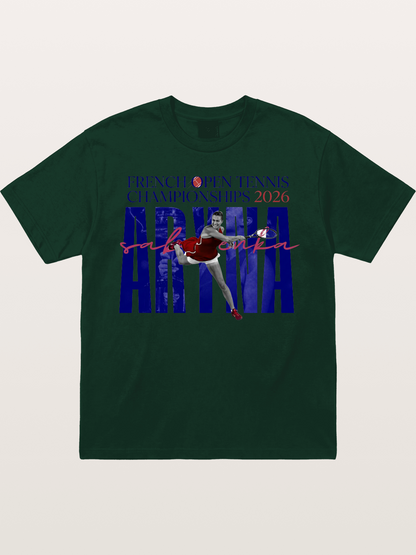 Aryna Sabalenka French Open Design Gildan T-shirt