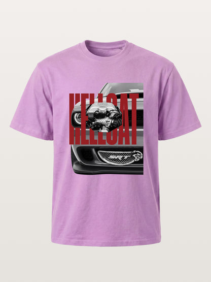 Hellcat Engine Overlay Art Gildan T-shirt