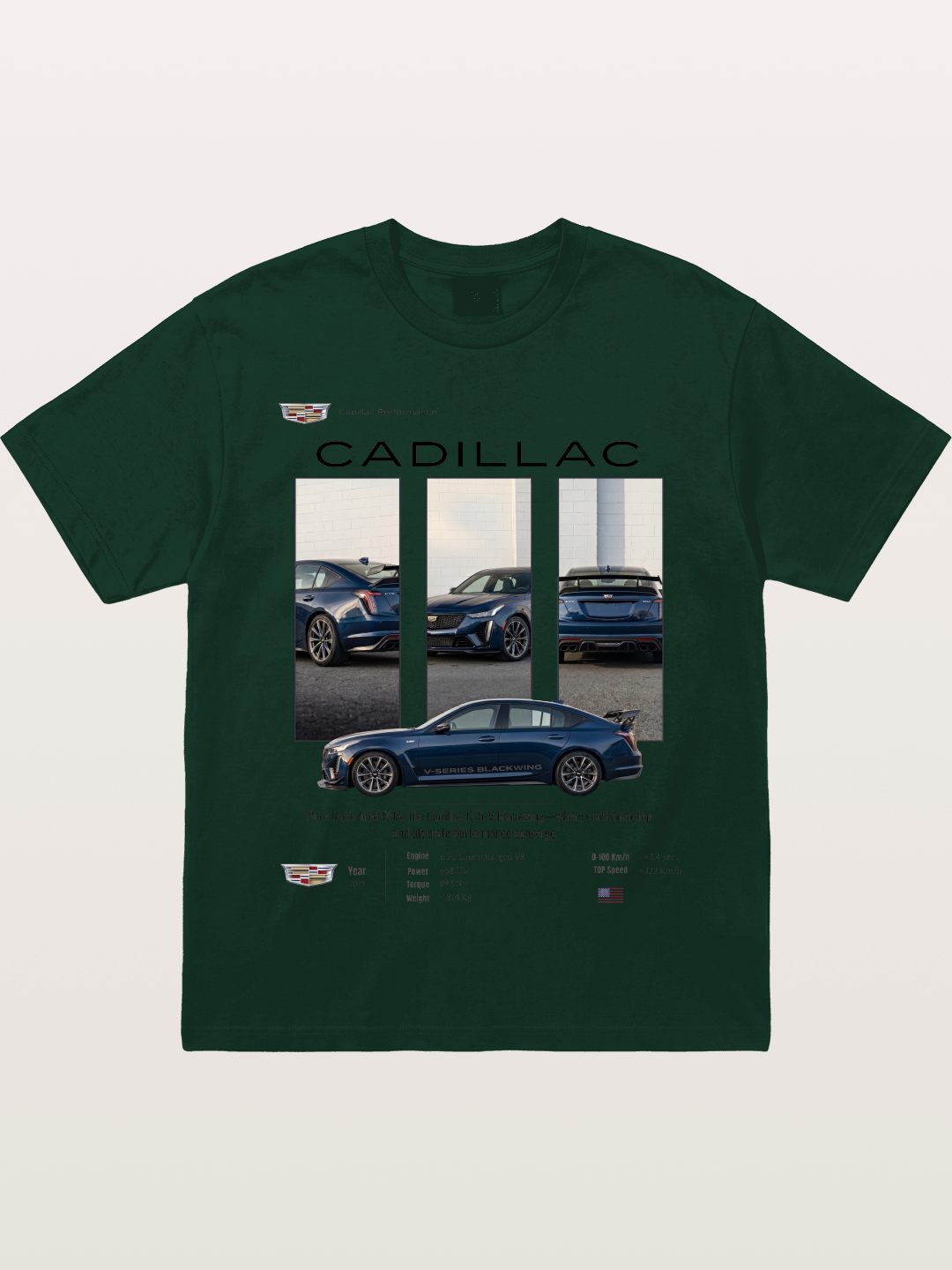 Cadillac Performance Legend Gildan T-shirt