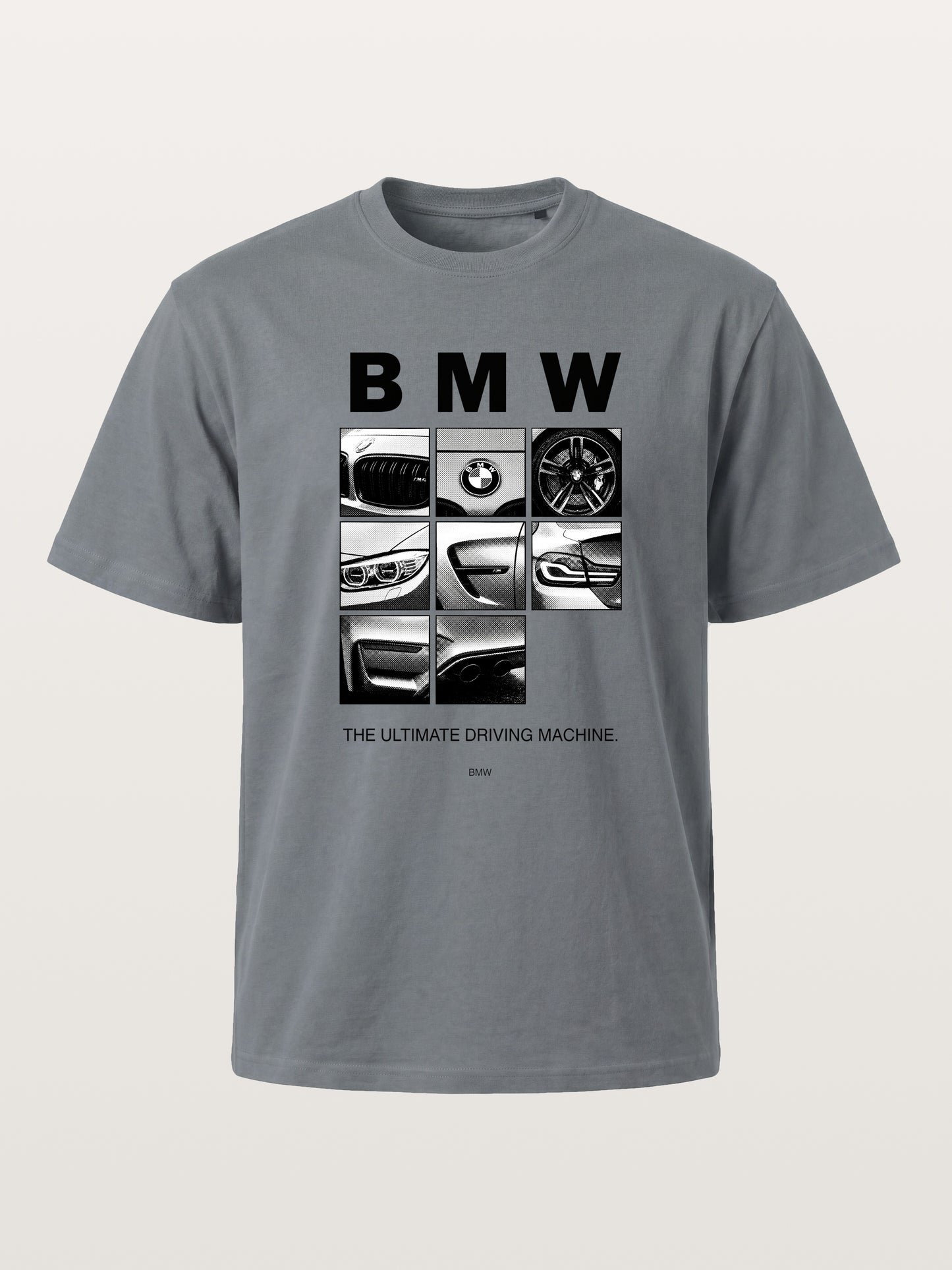 BMW 9 Grid Detail Collage Cotton T-shirt