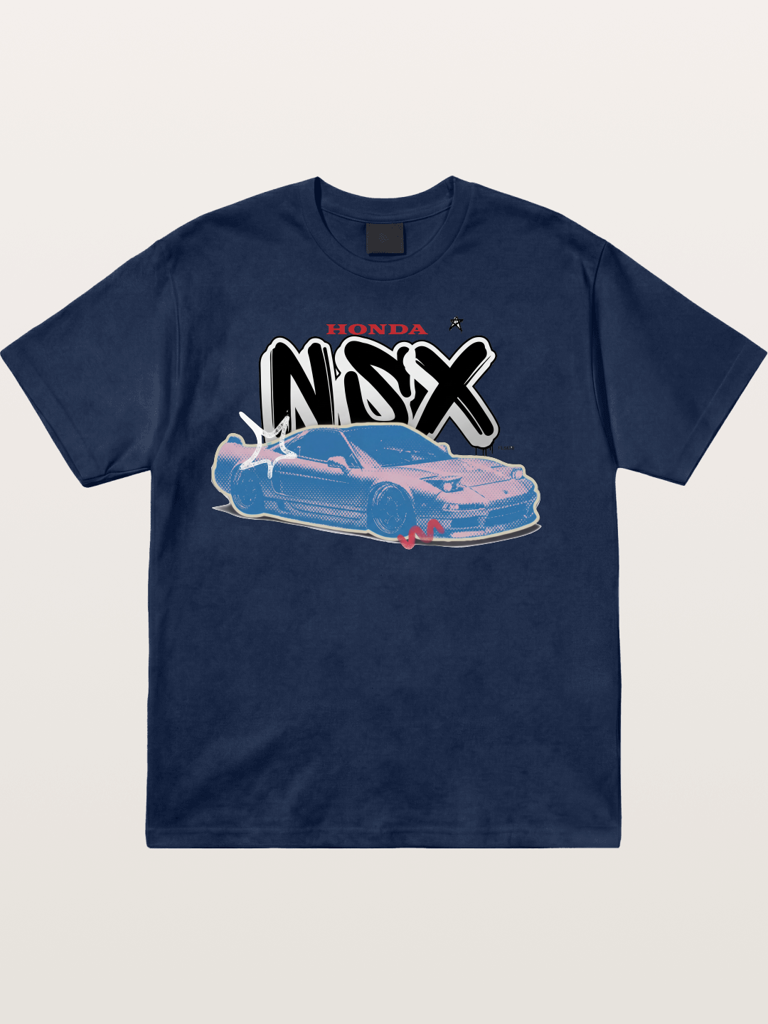 Blue NSX Cotton T-shirt