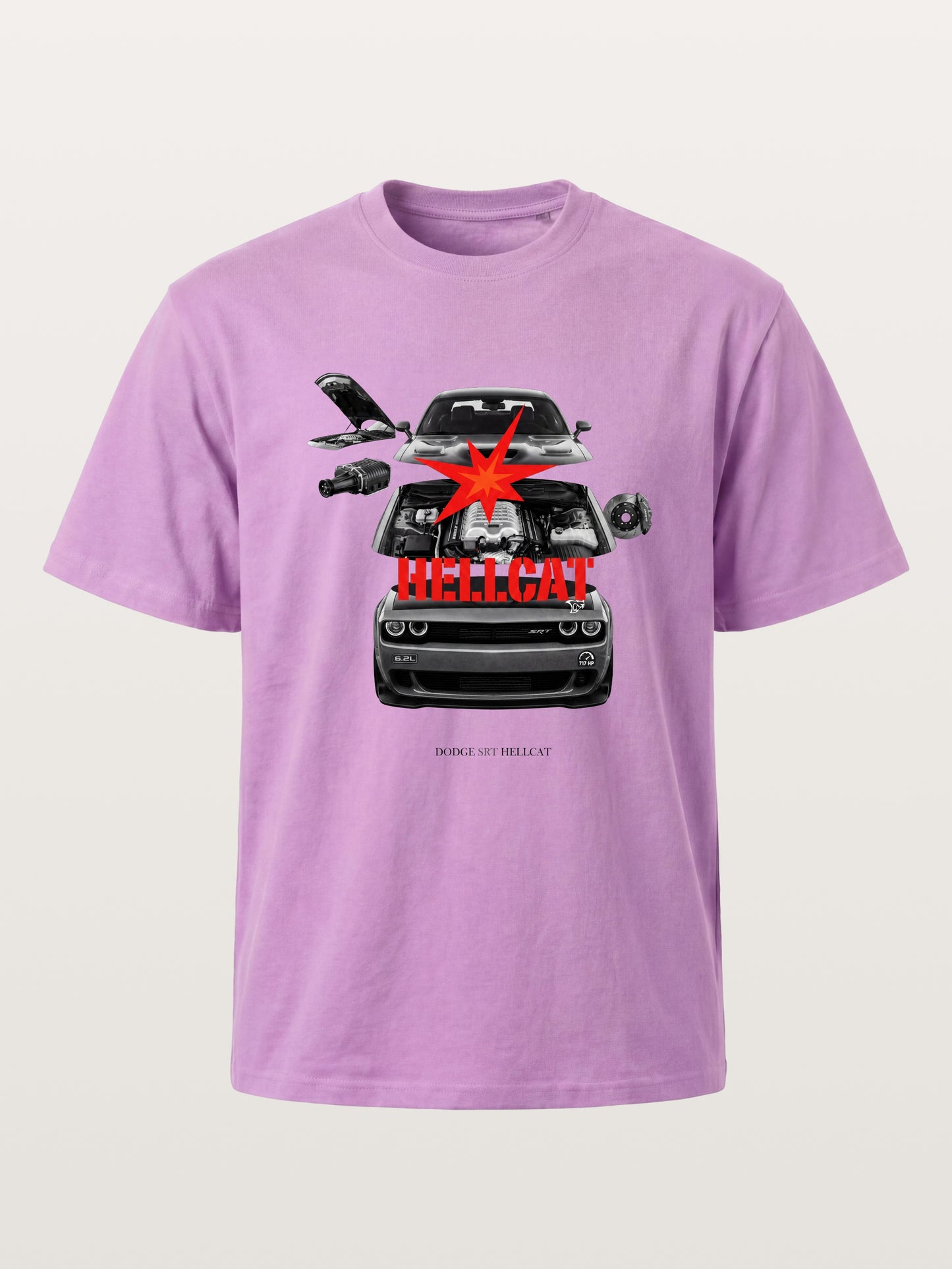 Engine Explode Hellcat Artwork Gildan T-shirt