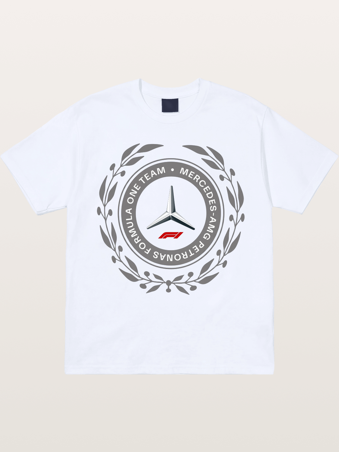 Silver Arrows One Team Logo Gildan T-shirt