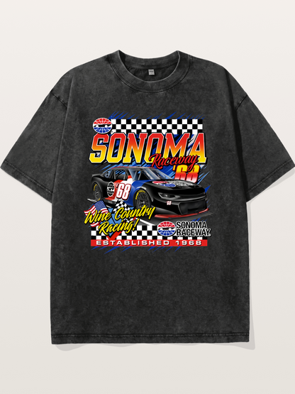 Sonoma NASCAR Wine Country Racing Washed T-shirt