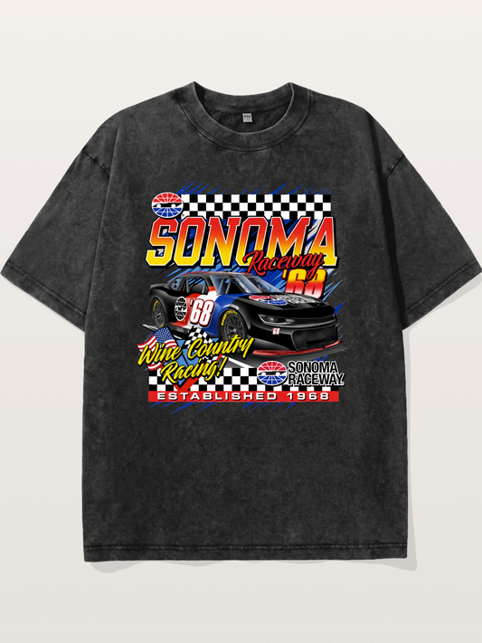 Sonoma NASCAR Wine Country Racing Washed T-shirt