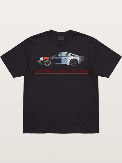 Porsche 911 Turbo Split Sections Gildan T-shirt