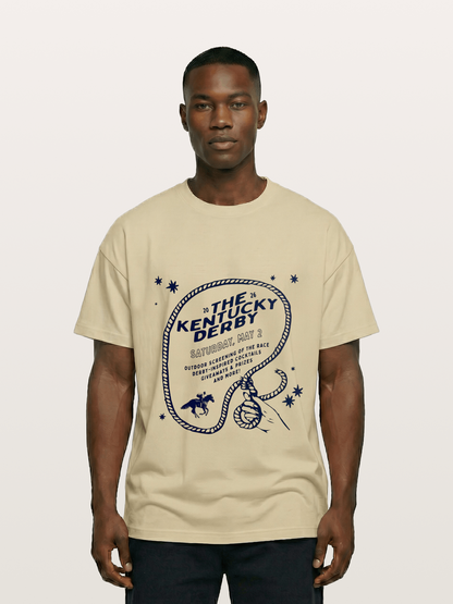 Kentucky Derby Rope Lasso Graphic Gildan T-shirt