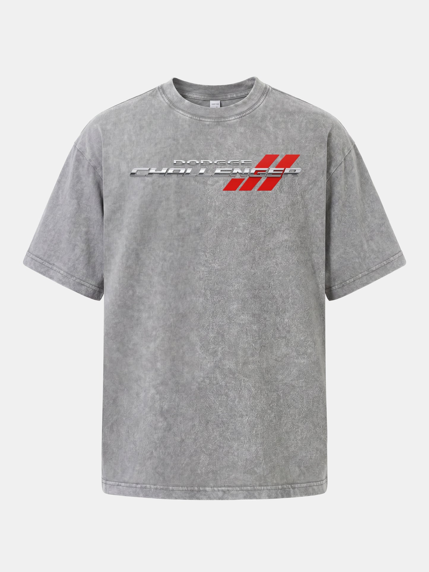 Metallic Challenger Strip Logo Washed T-shirt
