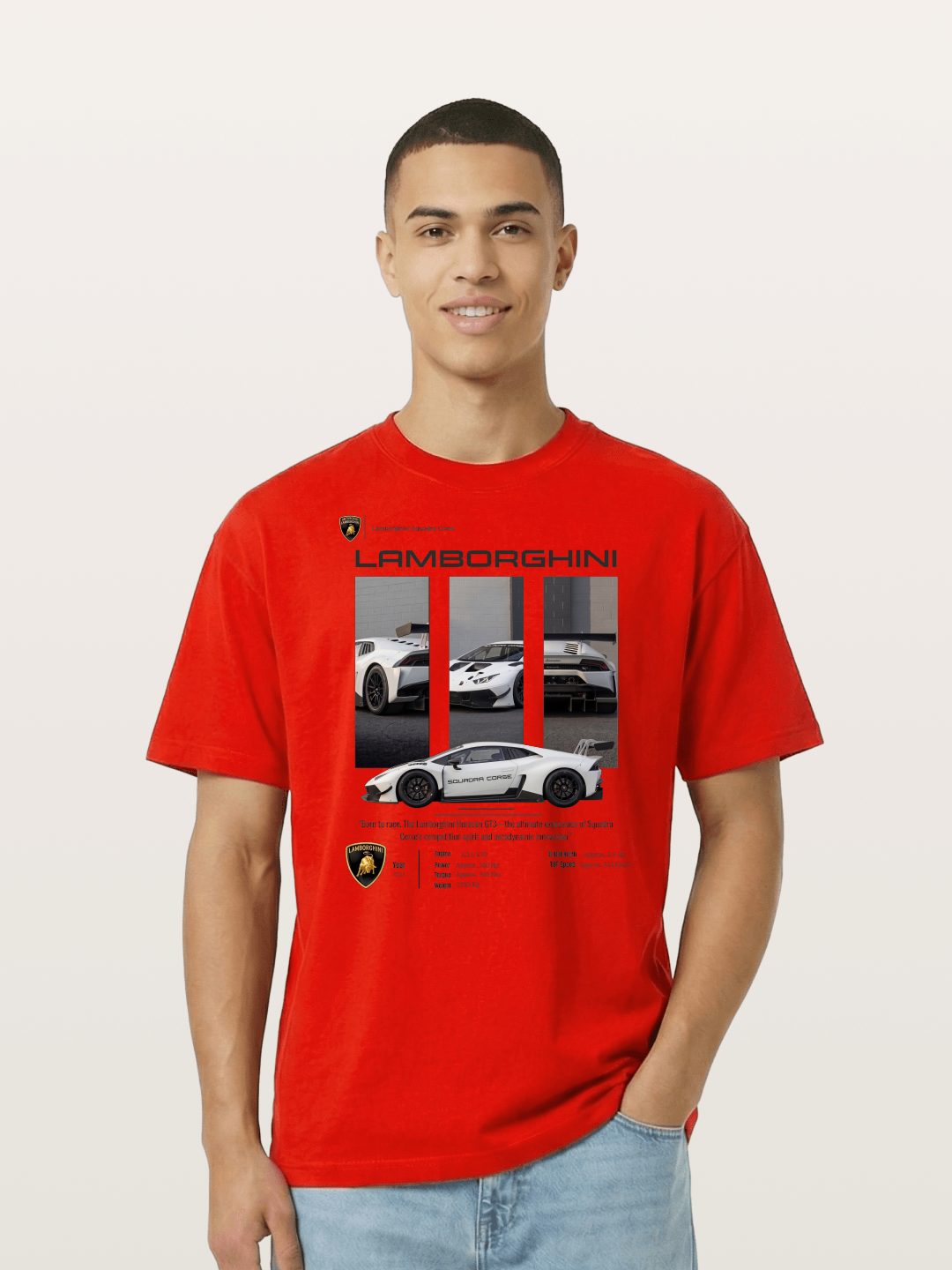 Lamborghini Spec Cotton T-shirt