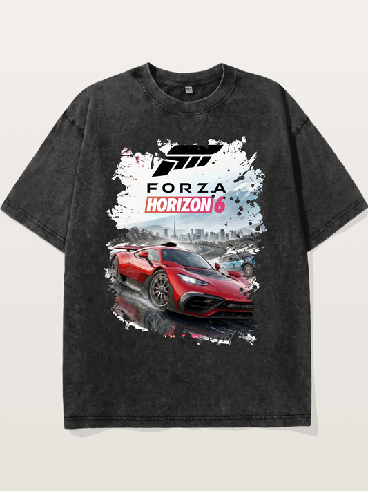 Forza Horizon 6 Japan Art Washed T-shirt