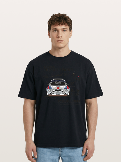 Retro Rally Cotton T-shirt