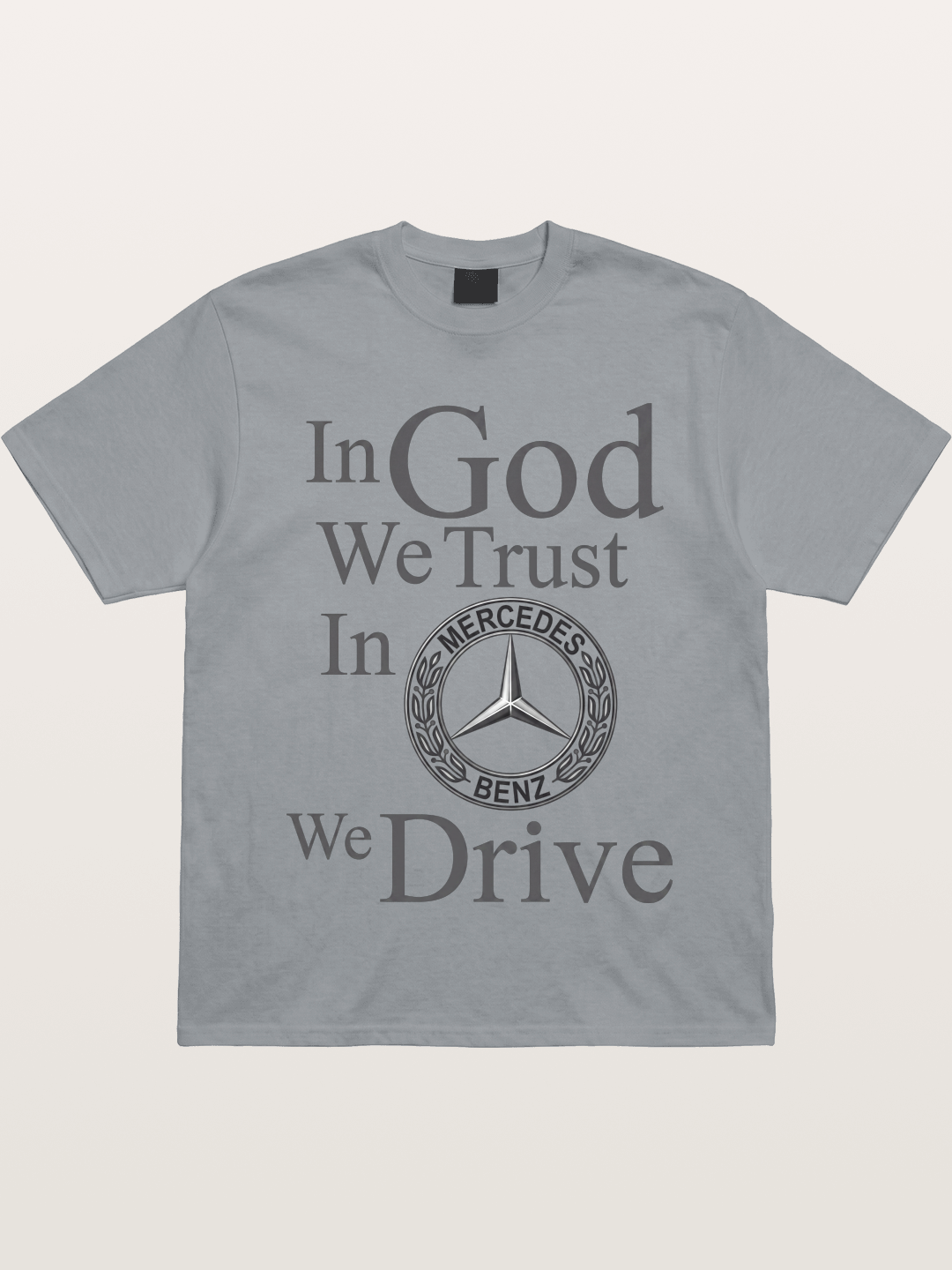 Mercedes Faith Text Art Gildan T-shirt