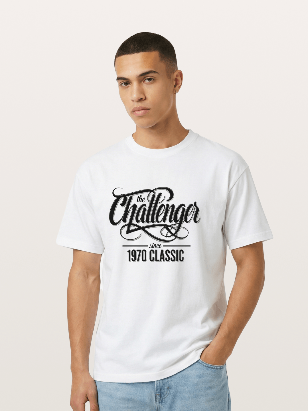 Retro Script Gildan T-shirt